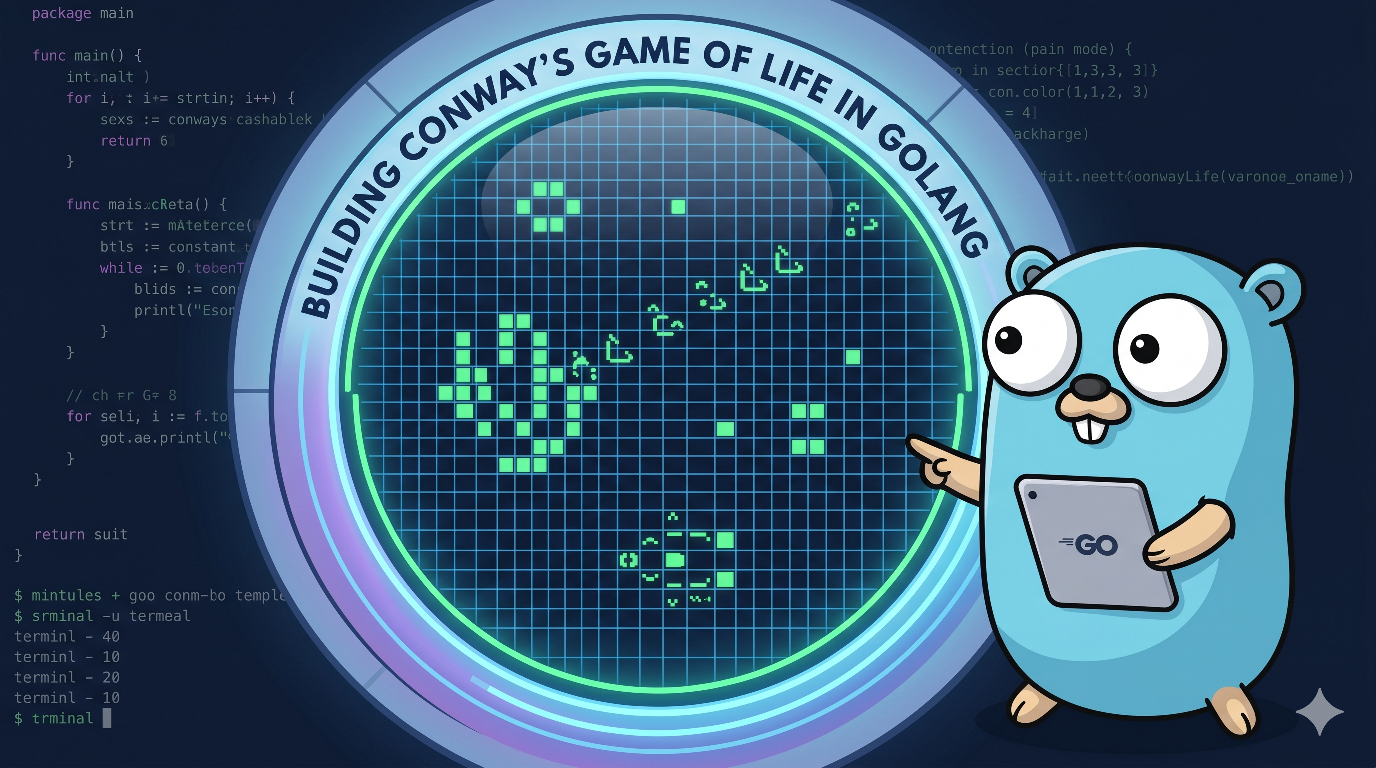 Conway's Game of Life in Go: A Step-by-Step Guide